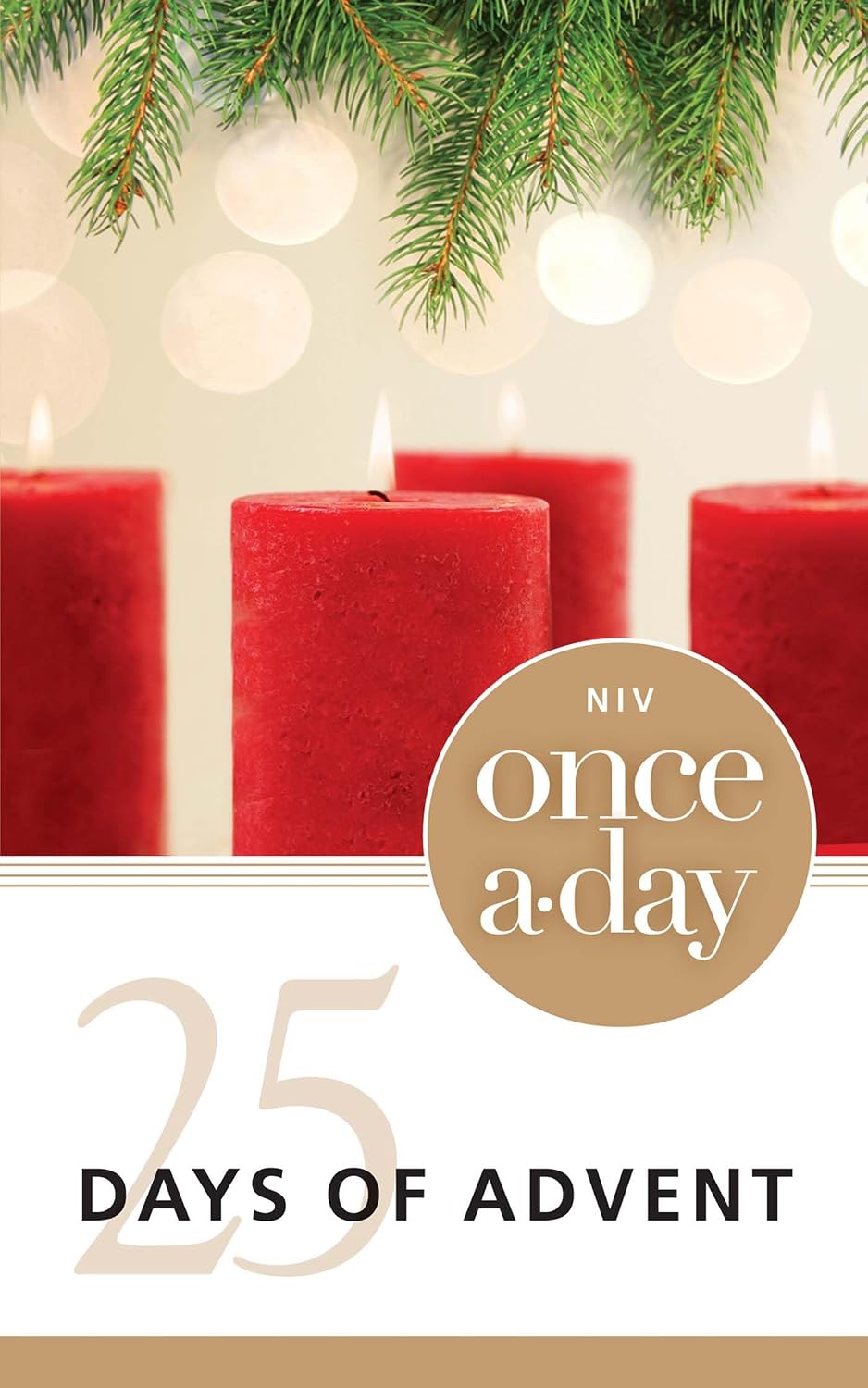 NIV, Once-A-Day: 25 Days of Advent Devotional by Zondervan