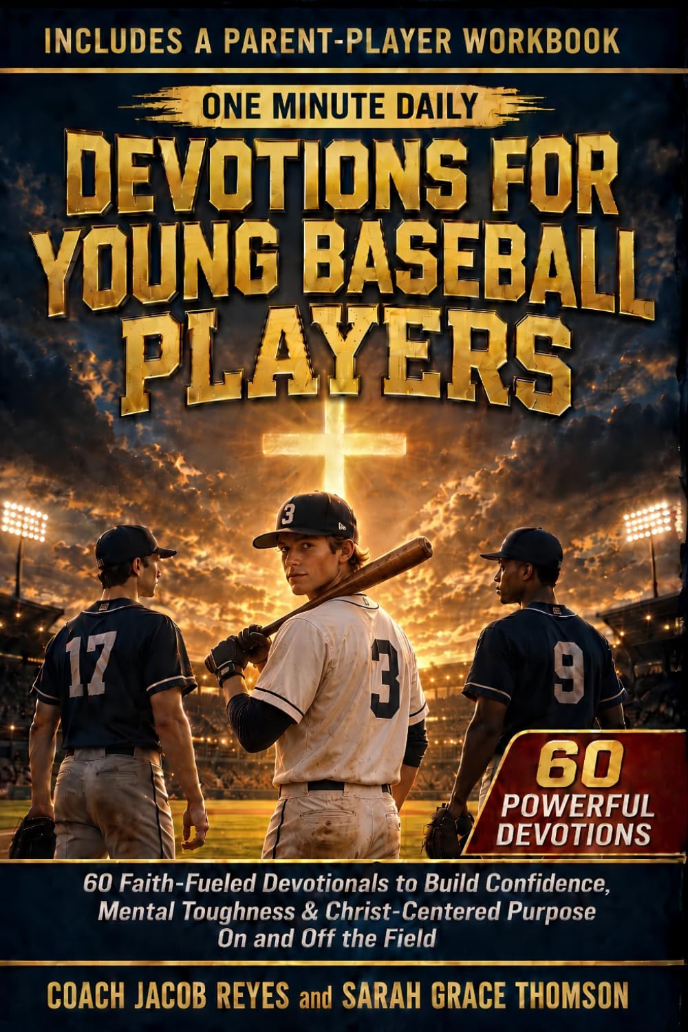 One Minute Daily Devotions for Young Baseball Players: 60 Faith-Fueled Devotionals to Build Confidence, Mental Toughness & Christ-Centered Purpose On and Off the Diamond by Coach Jacob Reyes
