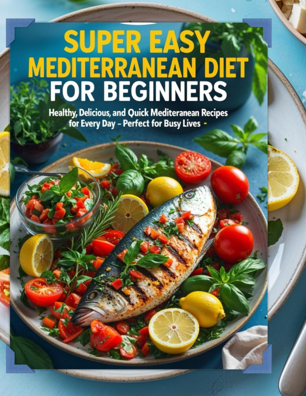 The Super Easy Mediterranean Diet Cookbook for Beginners: Healthy, Delicious, and Quick Mediterranean Recipes for Every Day - Perfect for Busy Lives by Sophia Hartwell