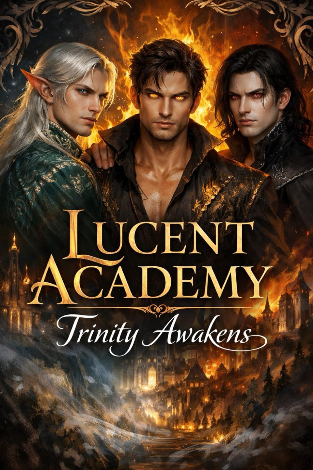 Lucent Academy: Trinity Awakens: Reverse Harem Romantasy by Alex Bright