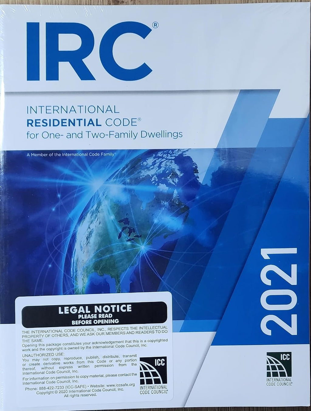 2021 International Residential Code (International Code Council Series) by International Code Council