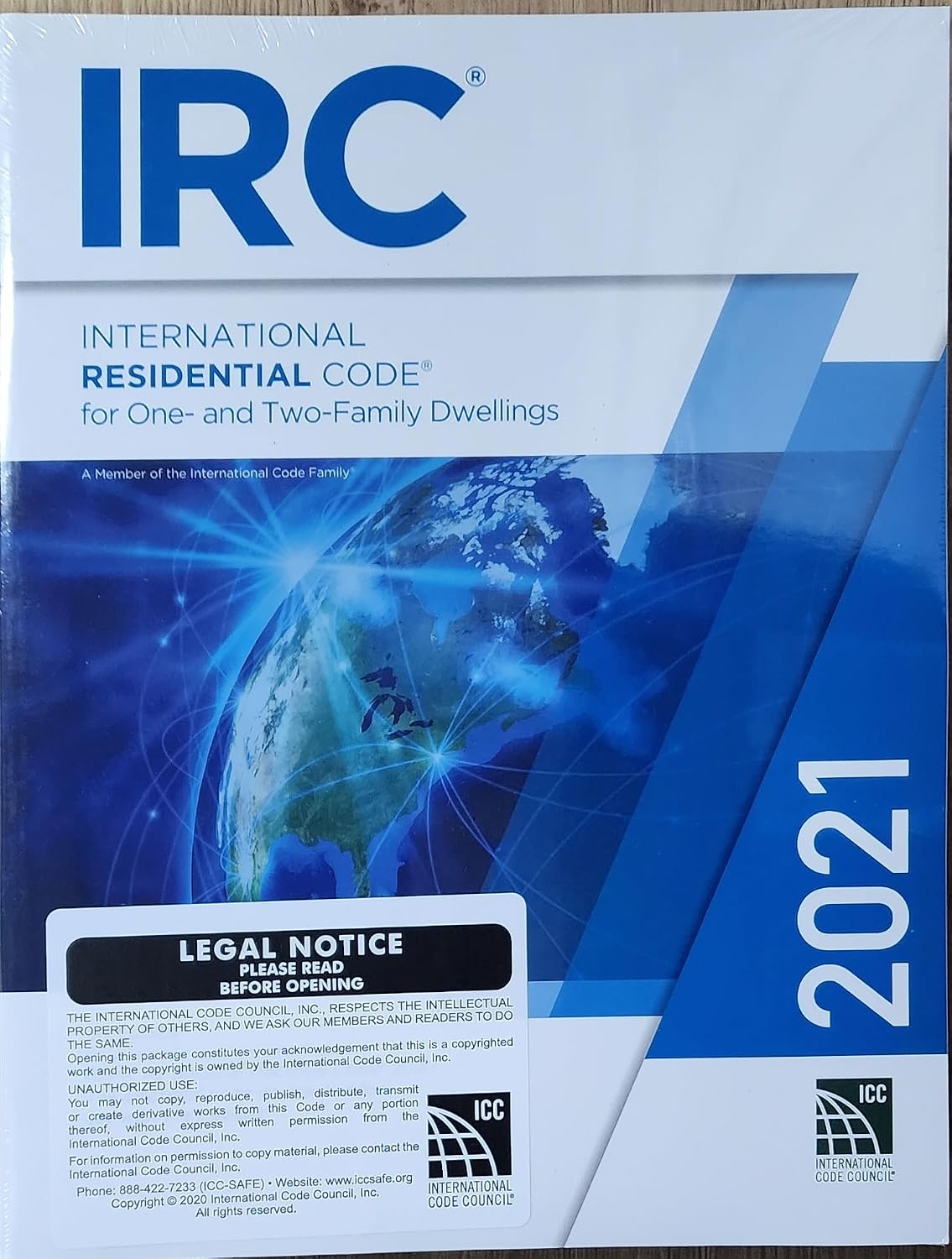 2021 International Residential Code (International Code Council Series) by International Code Council