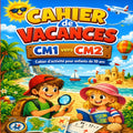 CAHIER DE VACANCE - CM1 VERS CM2: Français, Apprendre à lire, Découverte du monde, mathématiques, sport.: Livre de vacances CM1 vers CM2: Toutes les ... jeux pour enfants de 10 ans. (French Edition) by Junior Dabat