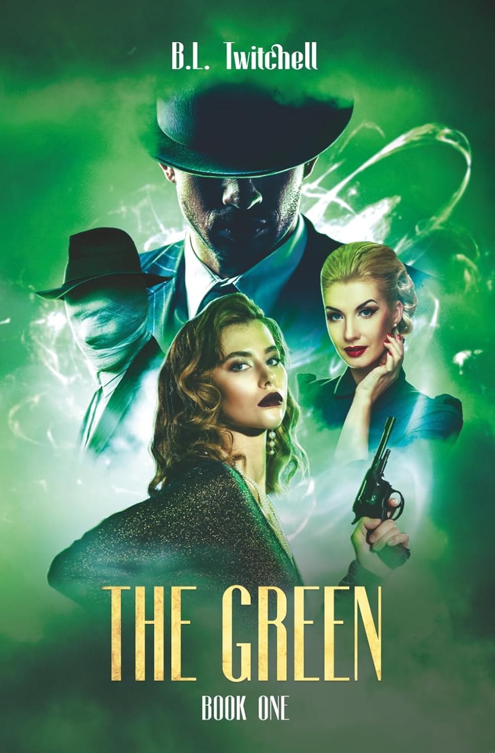 THE GREEN (A Sci-fi Enemies-to-Lovers Detective Romance Series Set in the 1950s) by B.L. Twitchell