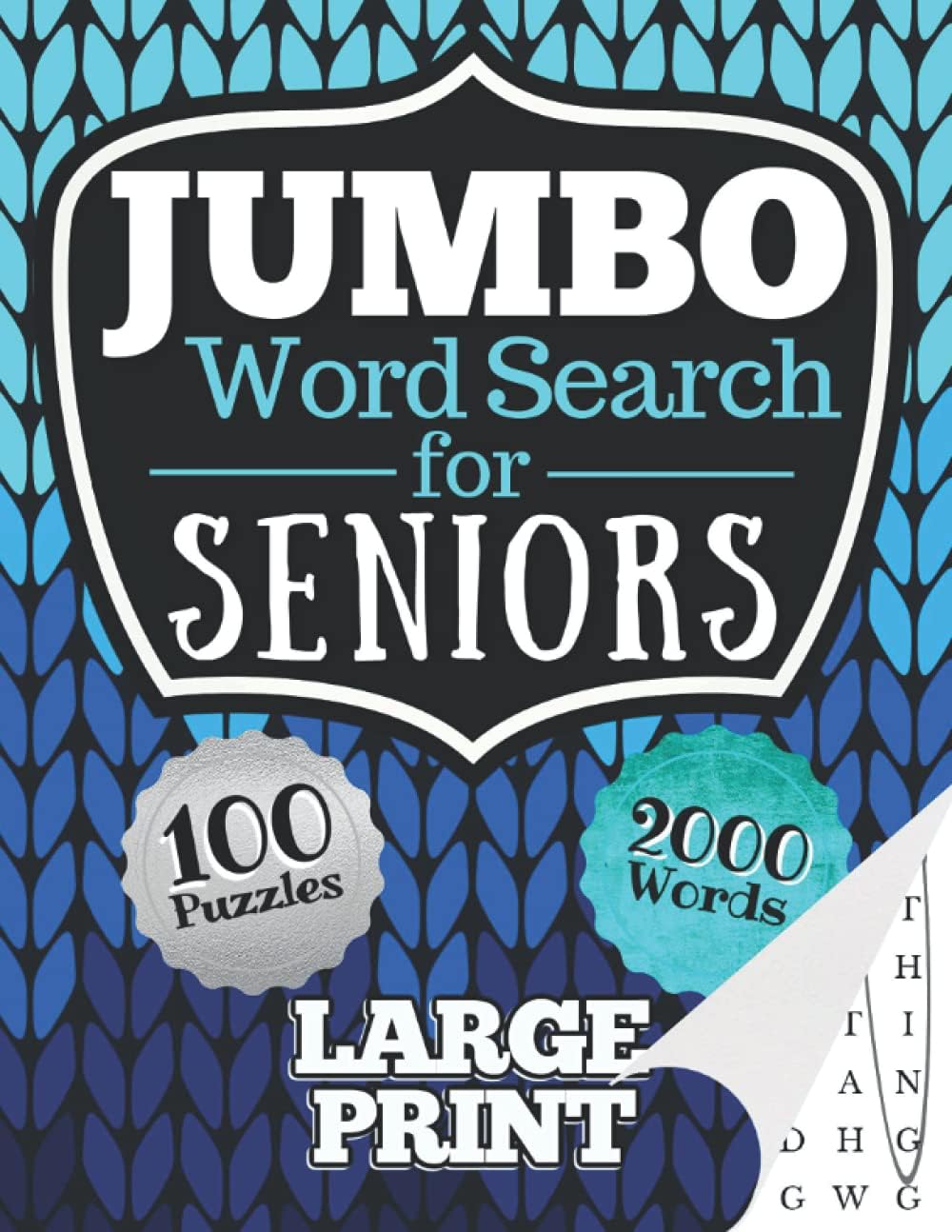 Jumbo Word Search for Seniors: Word Find Puzzles for Elderly & Older Adults with Big Print by Valerie Peaseblossom Press