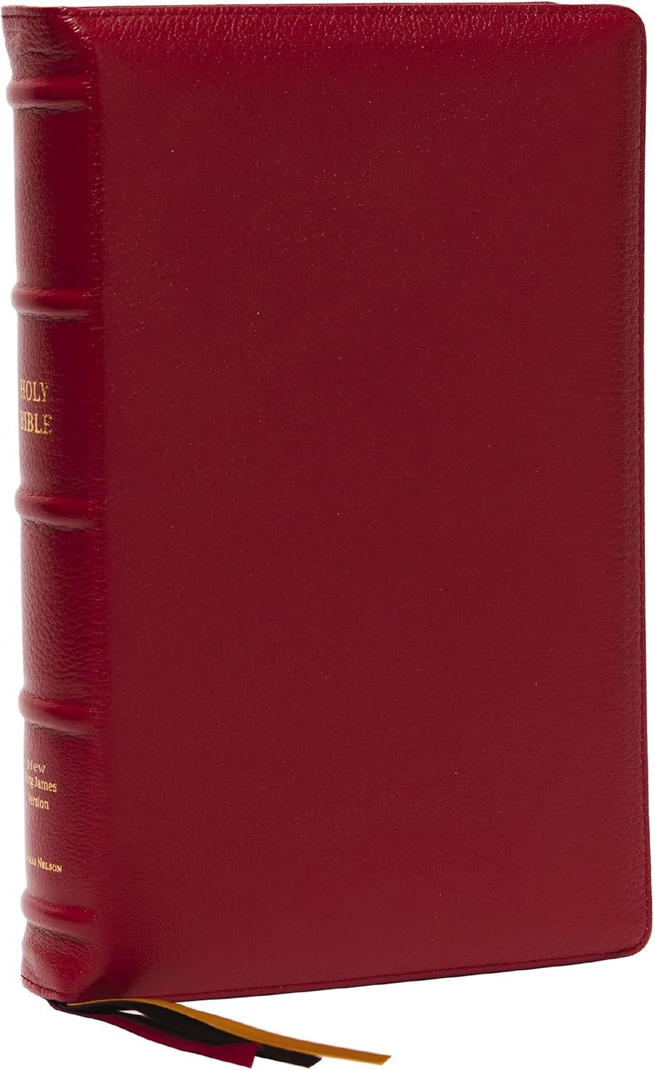 NKJV, Thinline Reference Bible, Large Print, Red Premium Goatskin Leather, Premier Collection, Comfort Print: Holy Bible, New King James Version by Thomas Nelson