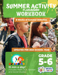 Summer Activity Playground Grade 5-6: 8 Weeks of Summer Activities - Math, ELA, Science, Reading and Social Studies by Brain Hunter Prep