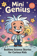 Mini Genius: Bedtime Science Stories for Curious Kids Ages 3–6 by Little Explorer Studios