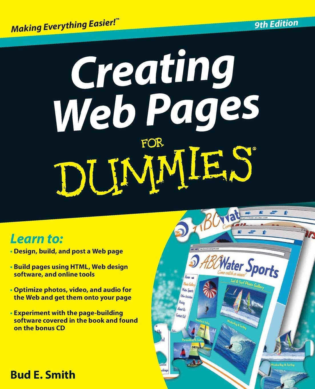 Creating Web Pages For Dummies (For Dummies Series) by Bud E. Smith