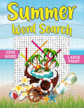 Summer Word Search: 2500 Large Print Summer Word Search Puzzle Book Find. 2500 Summer Themed Words For Adults Teens Seniors And All The Family To ... Seniors Teens And All The Family To Enjoy.) by Mr IQ