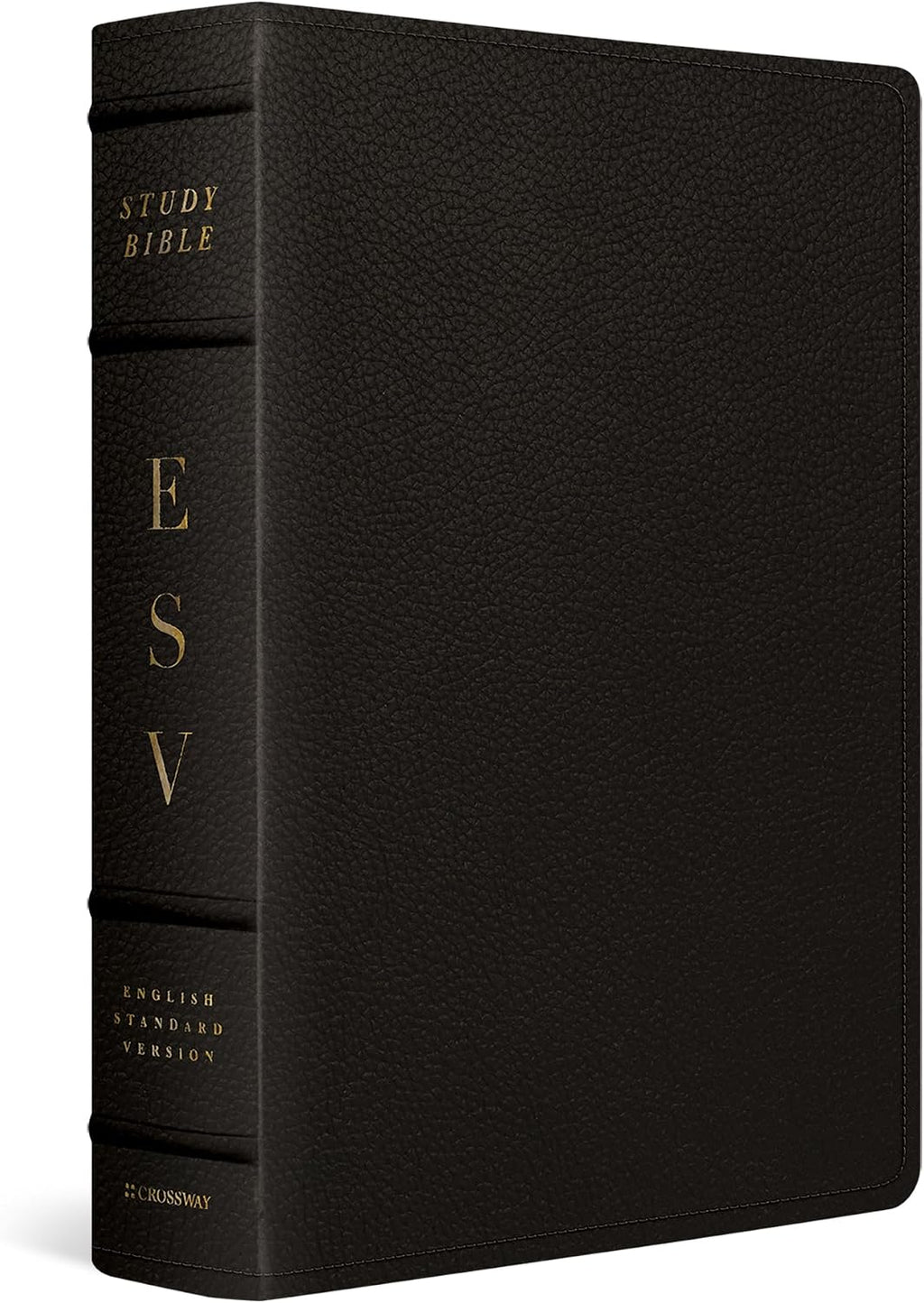 ESV Study Bible, Large Print (Buffalo Leather, Deep Brown): Holy Bible, English Standard Version by ESV Bibles