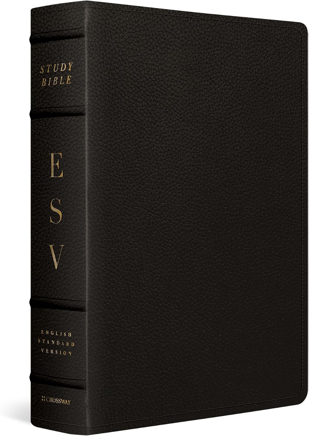 ESV Study Bible, Large Print (Buffalo Leather, Deep Brown): Holy Bible, English Standard Version by ESV Bibles