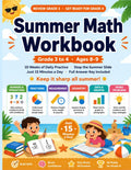 Summer Math Workbook: Grade 3 to 4: 10 Weeks of Daily Practice to Stop the Summer Slide | Multiplication, Fractions, Place Value, Geometry & More | ... Grade & Get Ready for 4th | With Answer Key by Digi Math
