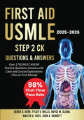 First Aid USMLE Step 2 CK Questions & Answers: Over 1700 MUST KNOW Practice Questions, Answers with Clear and Concise Explanations | Pass on First Attempt by Derek G. Kerr