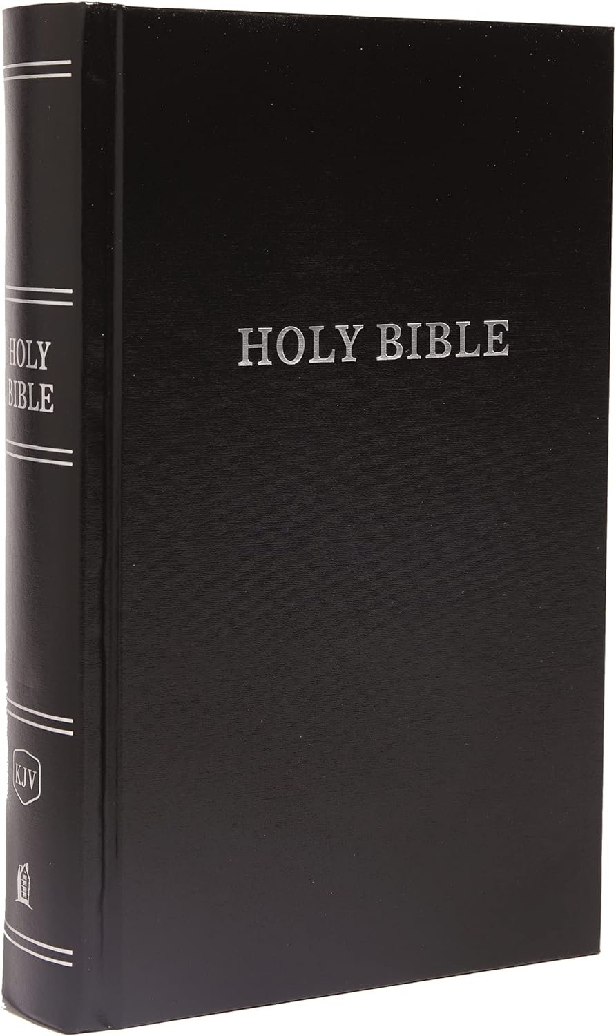 KJV, Pew Bible, Large Print, Hardcover, Black, Red Letter, Comfort Print: Holy Bible, King James Version by Thomas Nelson