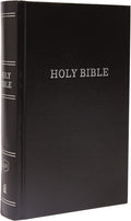 KJV, Pew Bible, Large Print, Hardcover, Black, Red Letter, Comfort Print: Holy Bible, King James Version by Thomas Nelson