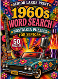 Senior Large Print 1960s Word Search: Nostalgia Puzzles for Seniors by Bobby Curtis