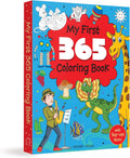My First 365 Coloring Book: Jumbo Coloring Book For Kids (With Tear Out Sheets) by Wonder House Books