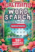 Calming Word Search for Adults, Teens & Seniors: Word Searches with Easy-to-Read Print to Promote Positivity, Relaxing, Calming, and More | 6x9 Inches ... Great For Vacations, Holidays and Free Times by ACL Books