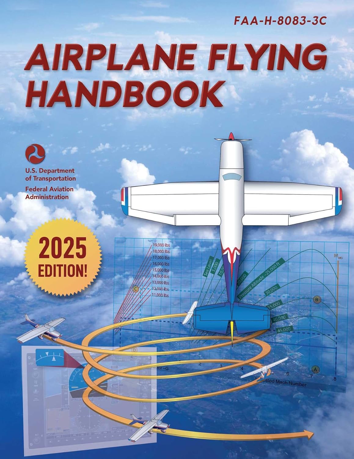 Airplane Flying Handbook: FAA-H-8083-3C (2026) by Federal Aviation Administration
