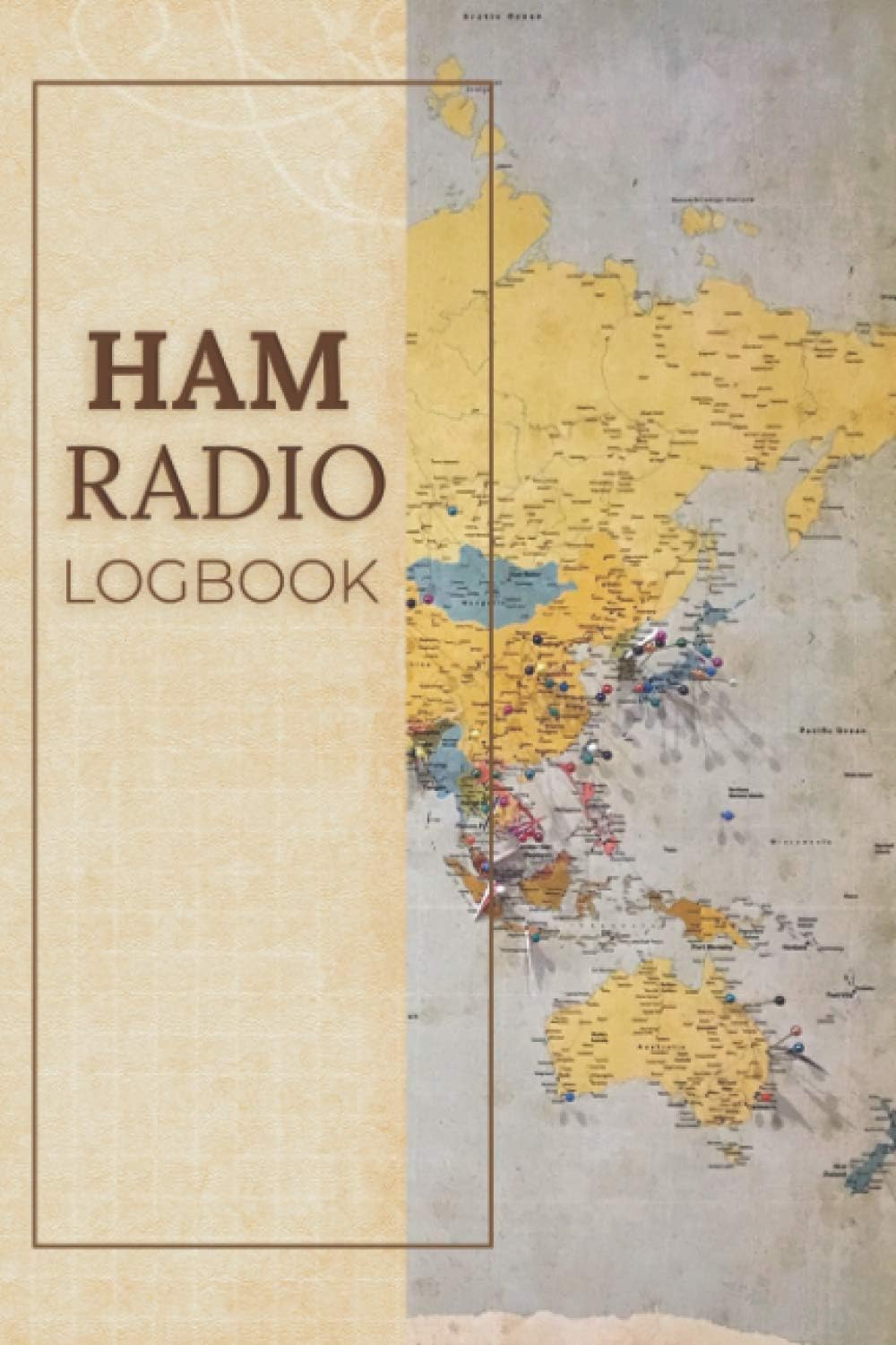 Amateur HAM RADIO Log: Amateur Radio Operator Station Logbook by Konnectd Supply