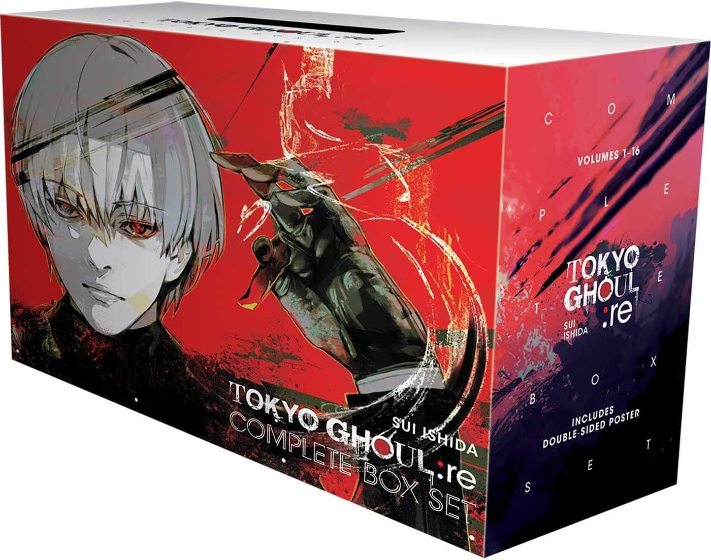 Tokyo Ghoul: re Complete Box Set: Includes vols. 1-16 with premium by Sui Ishida