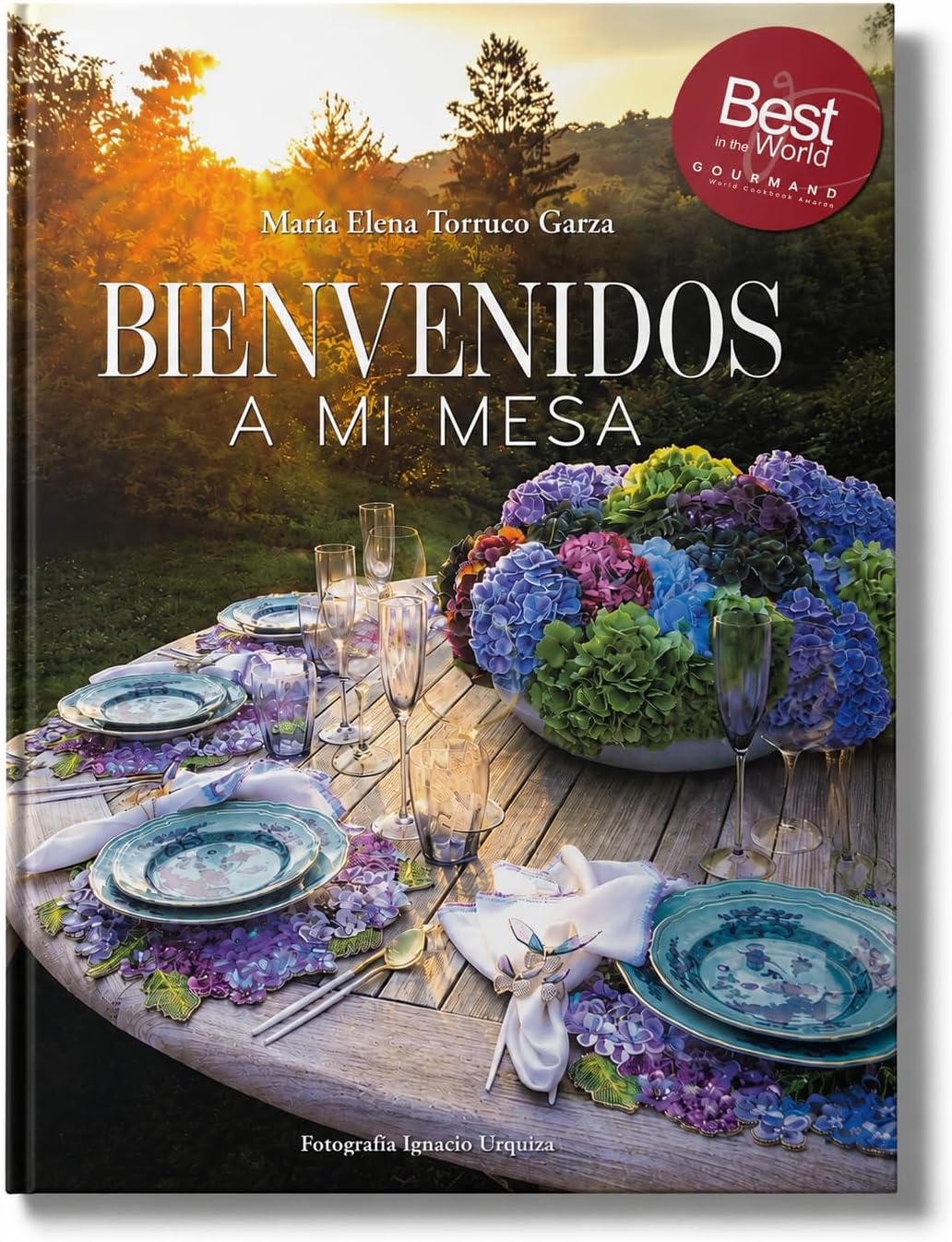 Bienvenidos a mi mesa, a coffee-table book celebrating gastronomy , etiquette, culture, protocol, Mexican traditions and table styling. 2× Gourmand ... Ignacio Urquiza Prologue: Laura Esquivel. by María Elena Torruco de Slim