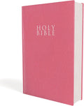 NIV, Gift and Award Bible, Leather-Look, Pink, Red Letter, Comfort Print by Zondervan