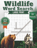 Wildlife Word Search Book for Adults: Large Print Puzzles for Adults and Seniors to Relax with Big Word Finds and Fun Facts About Animals from Around the Globe (Themed Word Search Books) by Andy Moore