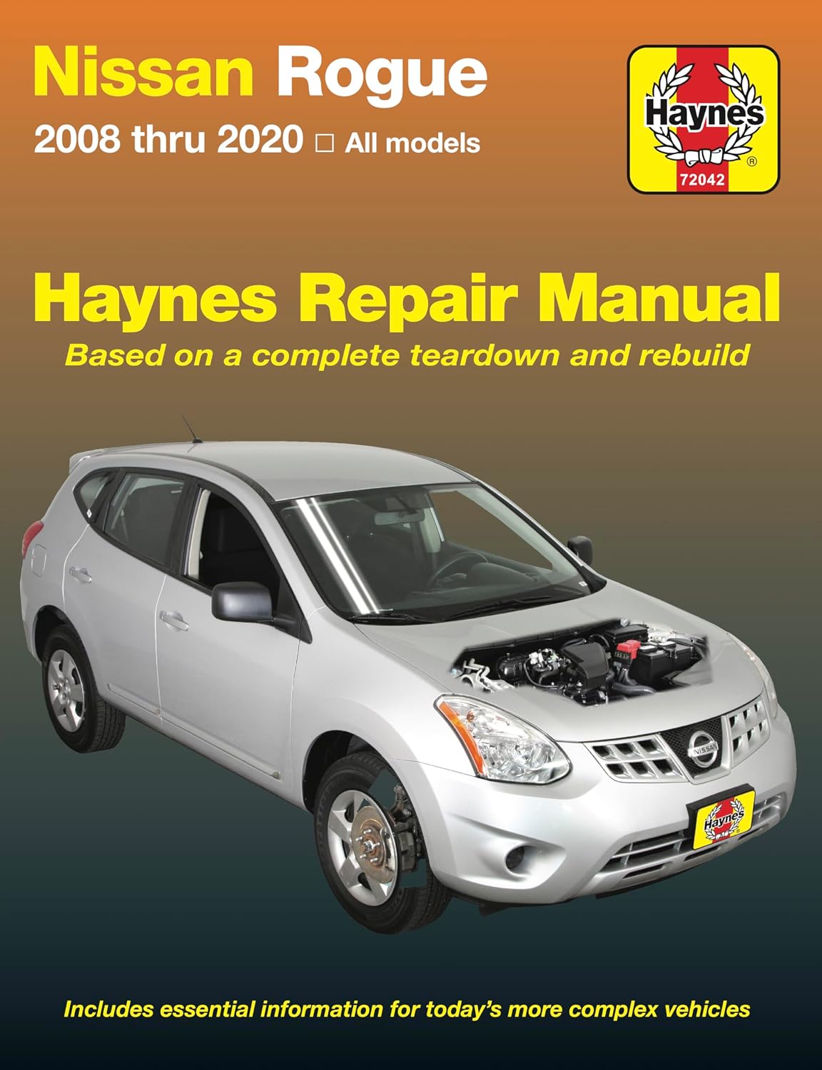 Nissan Rogue 2008 thru 2020 All Models Haynes Repair Manual - Based on a Complete Teardown and Rebuild (Haynes Automotive) by Editors of Haynes Manuals