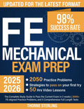 FE Mechanical Exam Prep: The Complete Study Guide to Pass the Current Exam in 2 weeks | 2000+ FE-Aligned Practice Problems, and 5 Comprehensive Full Length Tests by Thorne Sterling