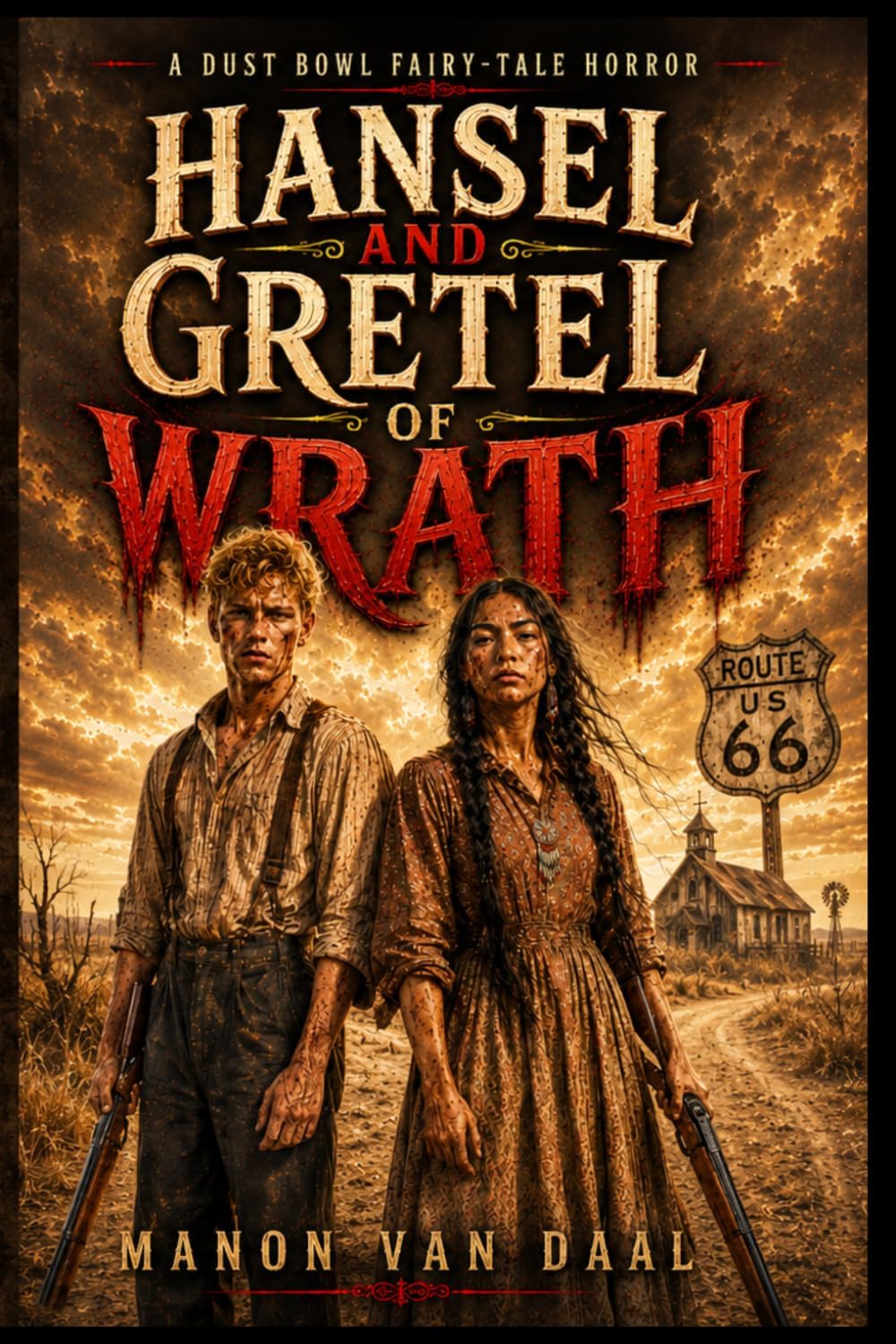 Hansel and Gretel of Wrath: A Southern Gothic Fairy Tale Horror (Feral Fairy Tales) by Manon Van Daal