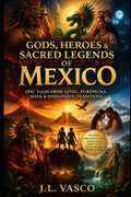 Gods, Heroes, and Sacred Legends of Mexico: Original Retellings from Aztec, Purépecha, Maya, and Other Indigenous Traditions by J.L. Vasco