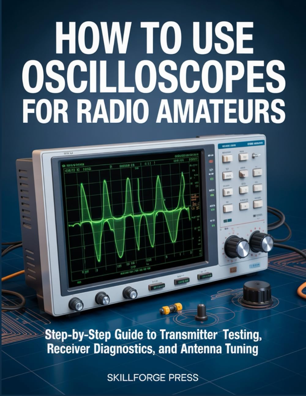 HOW TO USE OSCILLOSCOPES FOR RADIO AMATEURS: Step-by-Step Guide to Transmitter Testing, Receiver Diagnostics, and Antenna Tuning by SKILLFORGE PRESS