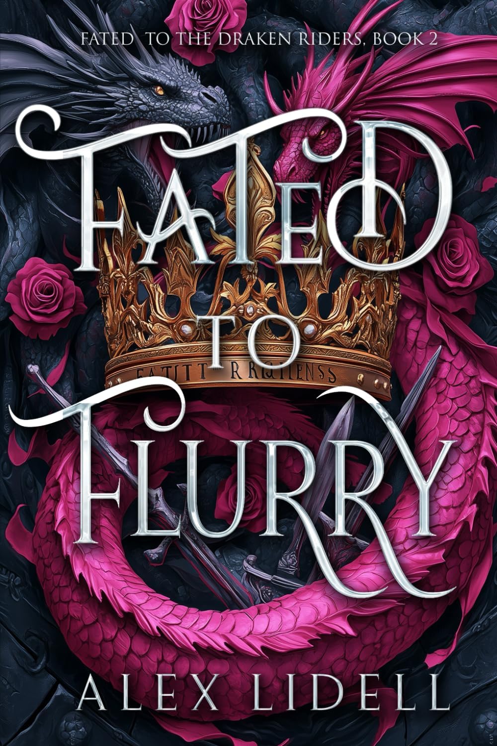 Fated to Flurry: A Fated Mate Fae Romantasy (Fated to the Draken Riders) by Alex Lidell