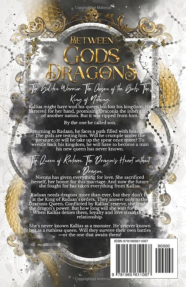 Between Gods and Dragons (The Dragon's Heart) by M.A. Frick