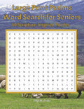 Large Print Psalms Word Search for Seniors: 60 Scripture-Inspired Puzzles from the Book of Psalms with Large Print Solutions — A Peaceful Activity for Faith, Reflection and Relaxation by Troy M Cross