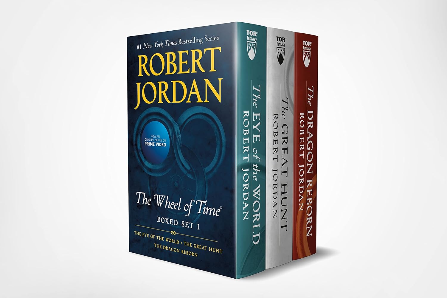 Wheel of Time Premium Boxed Set I: Books 1-3 (The Eye of the World, The Great Hunt, The Dragon Reborn) by Robert Jordan