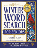 Winter Word Search for Seniors: 120 Large Print Puzzles for Relaxation, Fun, and Screen-Free Entertainment (Large Print Word Search Collection for Seniors) by Seneca Book Press