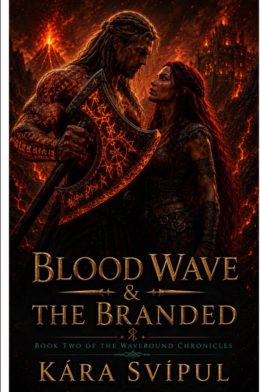 Blood Wave & the Branded: Book 2 of the Wavebound Chronicles by Kára Svipul