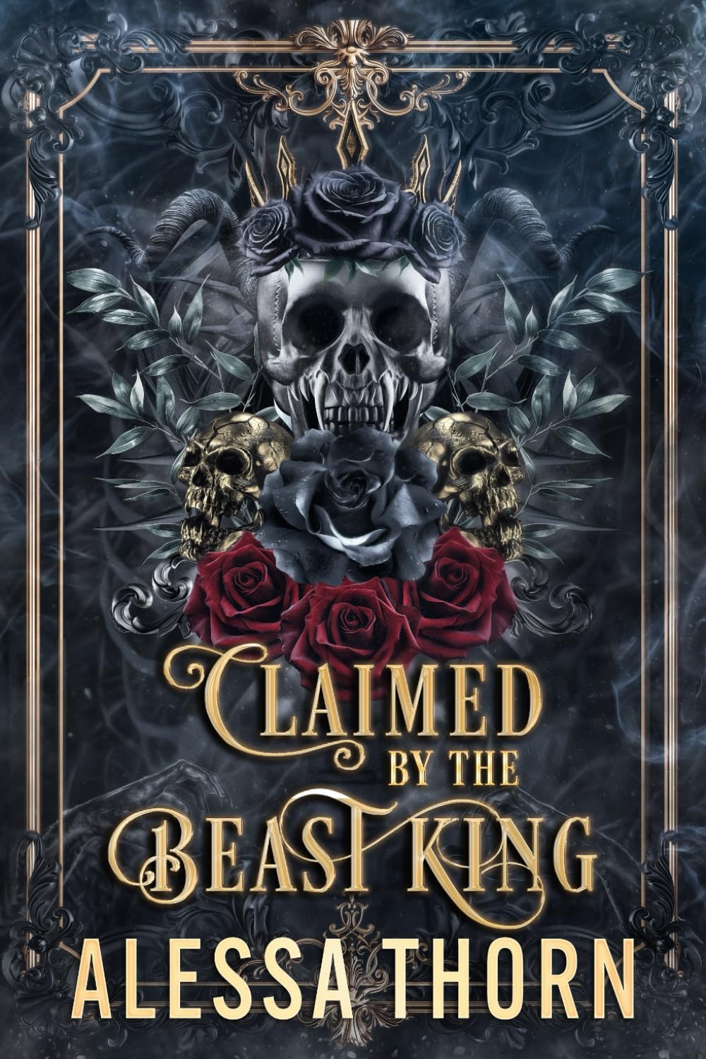 Claimed by the Beast King: A dark gothic romantasy (Veil and Claw) by Alessa Thorn