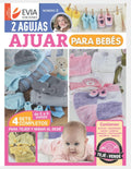 Dos agujas: Ajuar para bebés (TEJIDO 2 AGUJAS, CROCHET Y OTRAS TECNICAS) (Spanish Edition) by Evia Ediciones