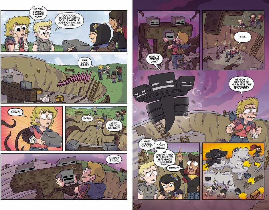 Minecraft Volume 1 (Graphic Novel) by Sfé R. Monster