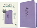 NLT Giant Print Premium Value Bible, Filament Enabled (LeatherLike, Lavender Vine) by New Living Translation