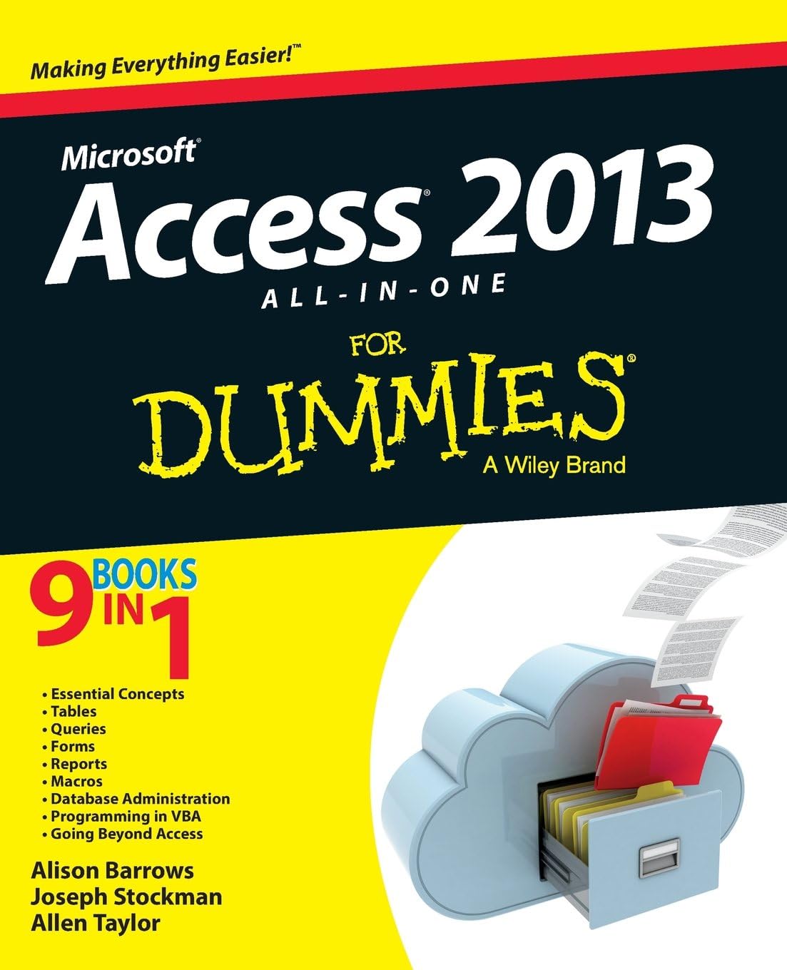 Access 2013 All-in-One For Dummies by Barrows