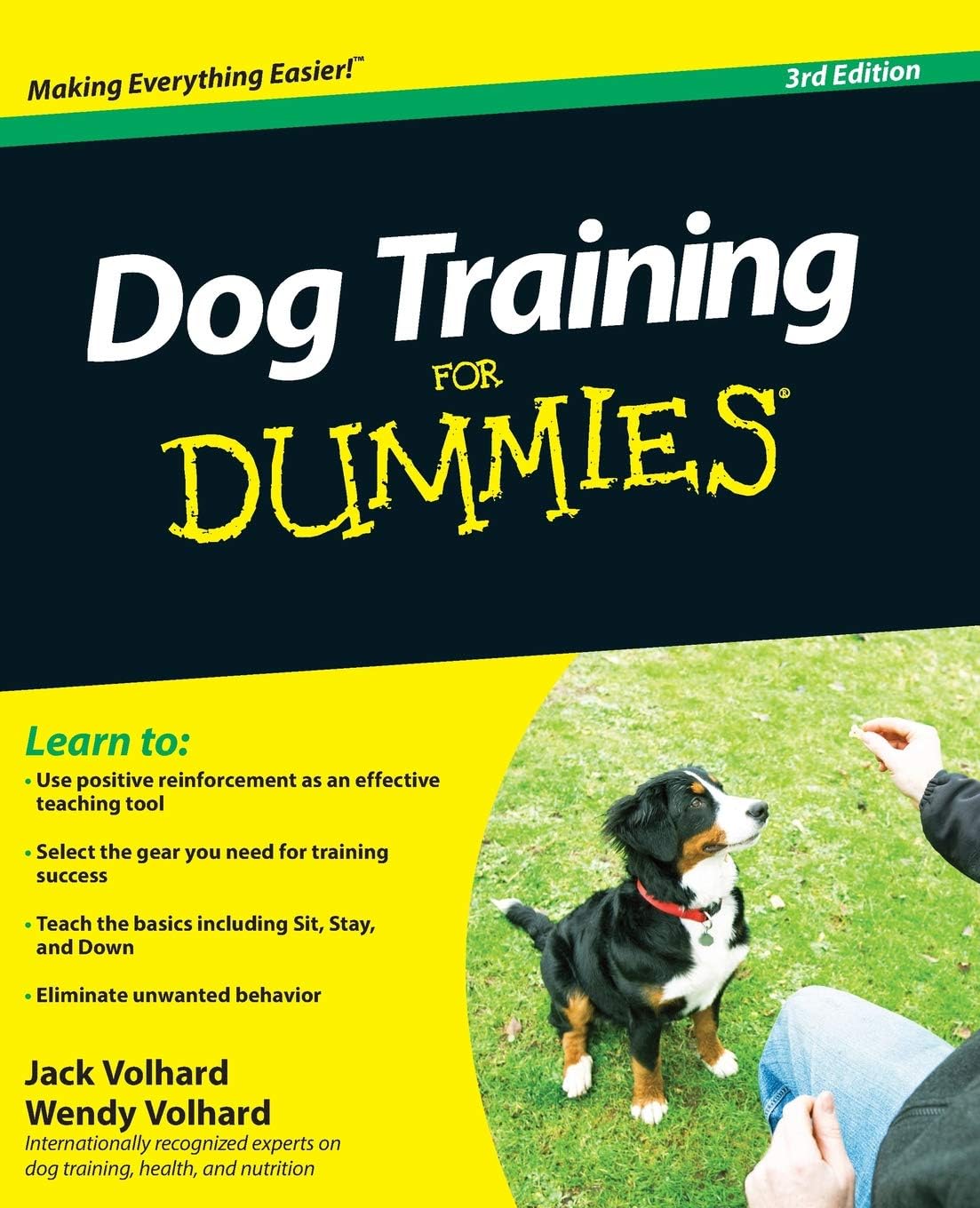 Dog Training For Dummies 3e by Jack Volhard