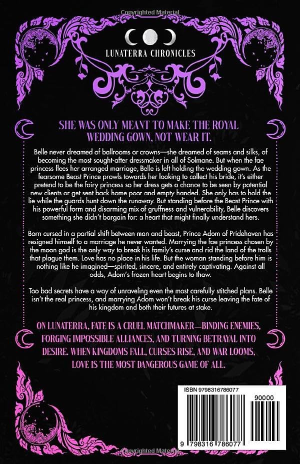 The Beastly Crown: a Beauty and the Beast Romantasy (The Lunaterra Chronicles) by Ines Johnson