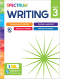 Spectrum 3rd Grade Writing Workbook, 192-Page Activity Book Covering Informative, Opinion, News Report, Letter, and Story Writing Prompts and More by Spectrum