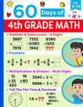4th Grade Math Practice Book Ages 9 to 10: 4th Grade Summer Workbook Featuring Addition, Subtraction, Multiplication, Division, Fractions and more | ... (Math Ninjas - Children Math Essentials) by Math Ninjas