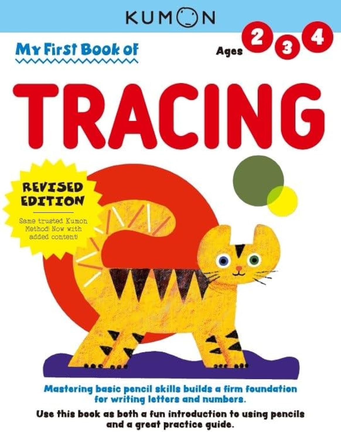 Kumon My First Book of Tracing-Revised Edition Ages 2-4 (Kumon Workbooks) by Kumon Publishing